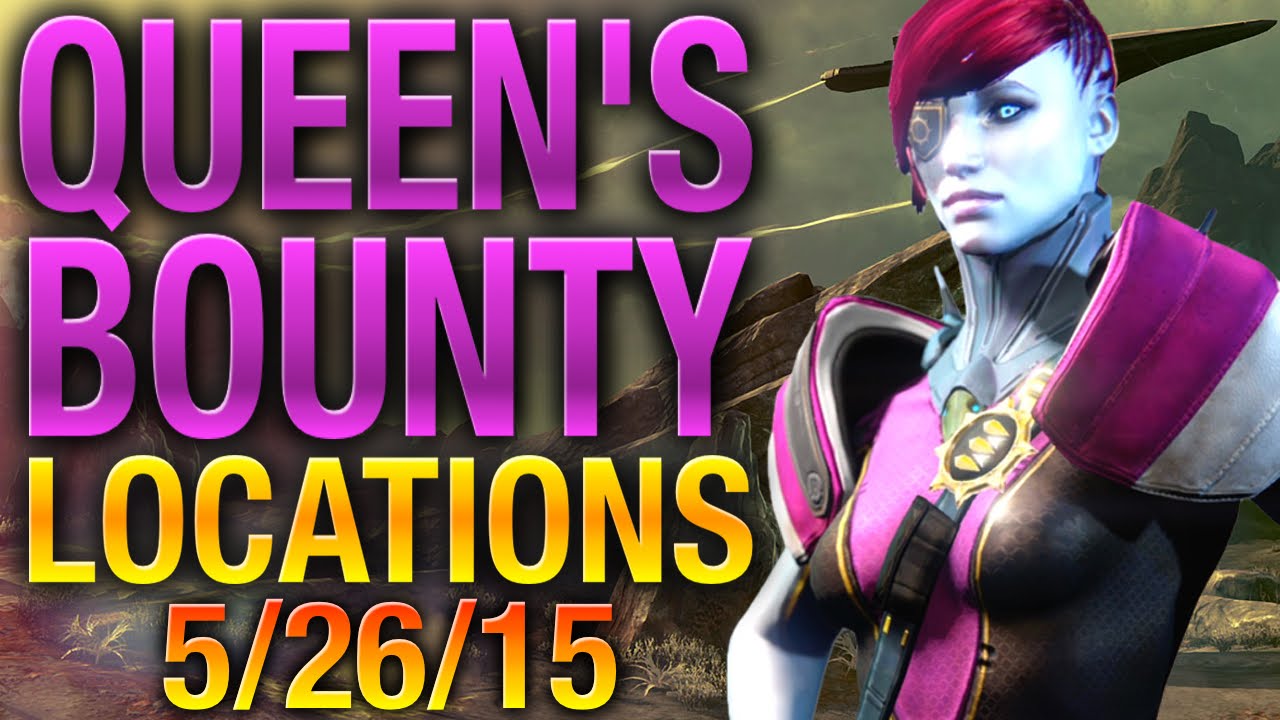 Queen's Bounty Guide 5-26-15 - All Queen's Wrath Bounty Locations