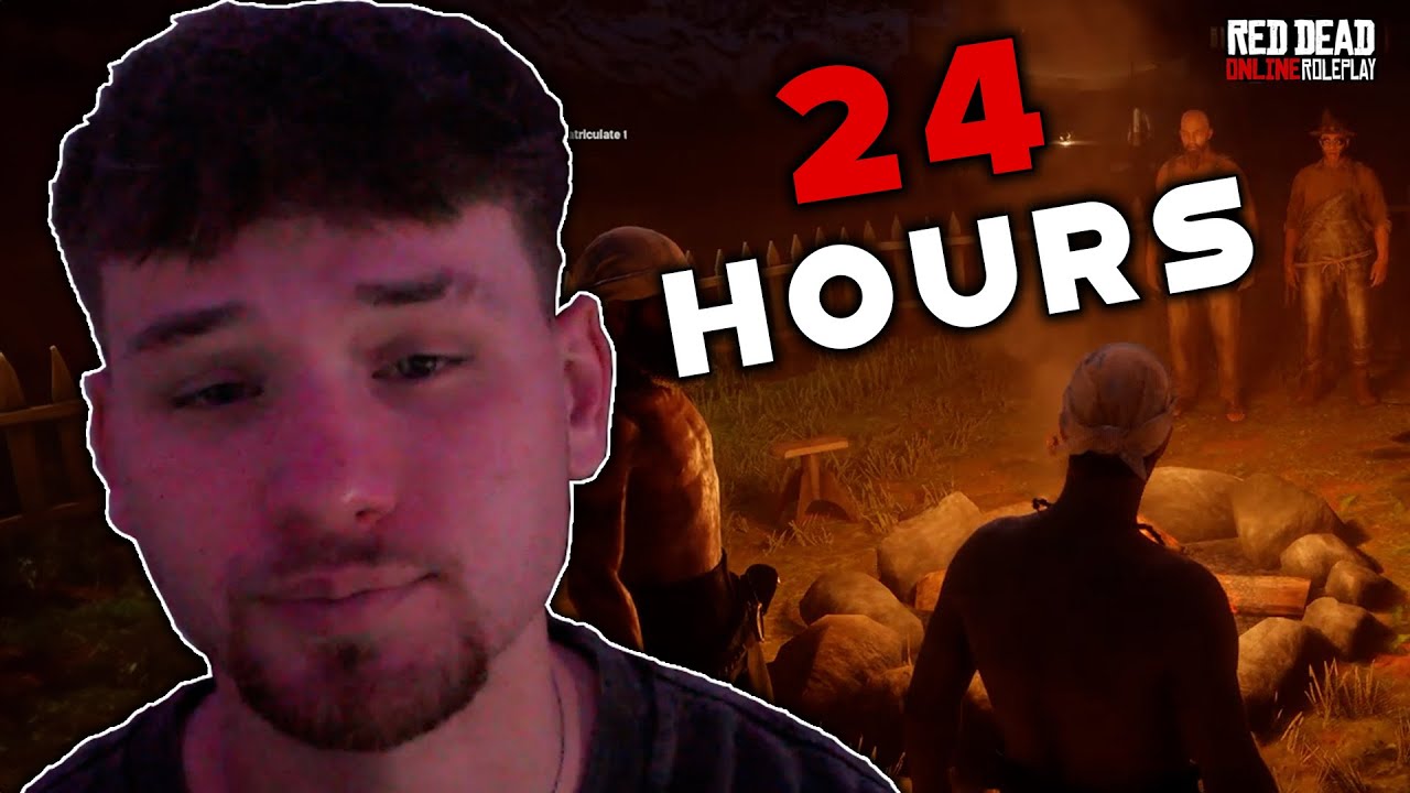 I Spent 24 Hours in Red Dead RP...