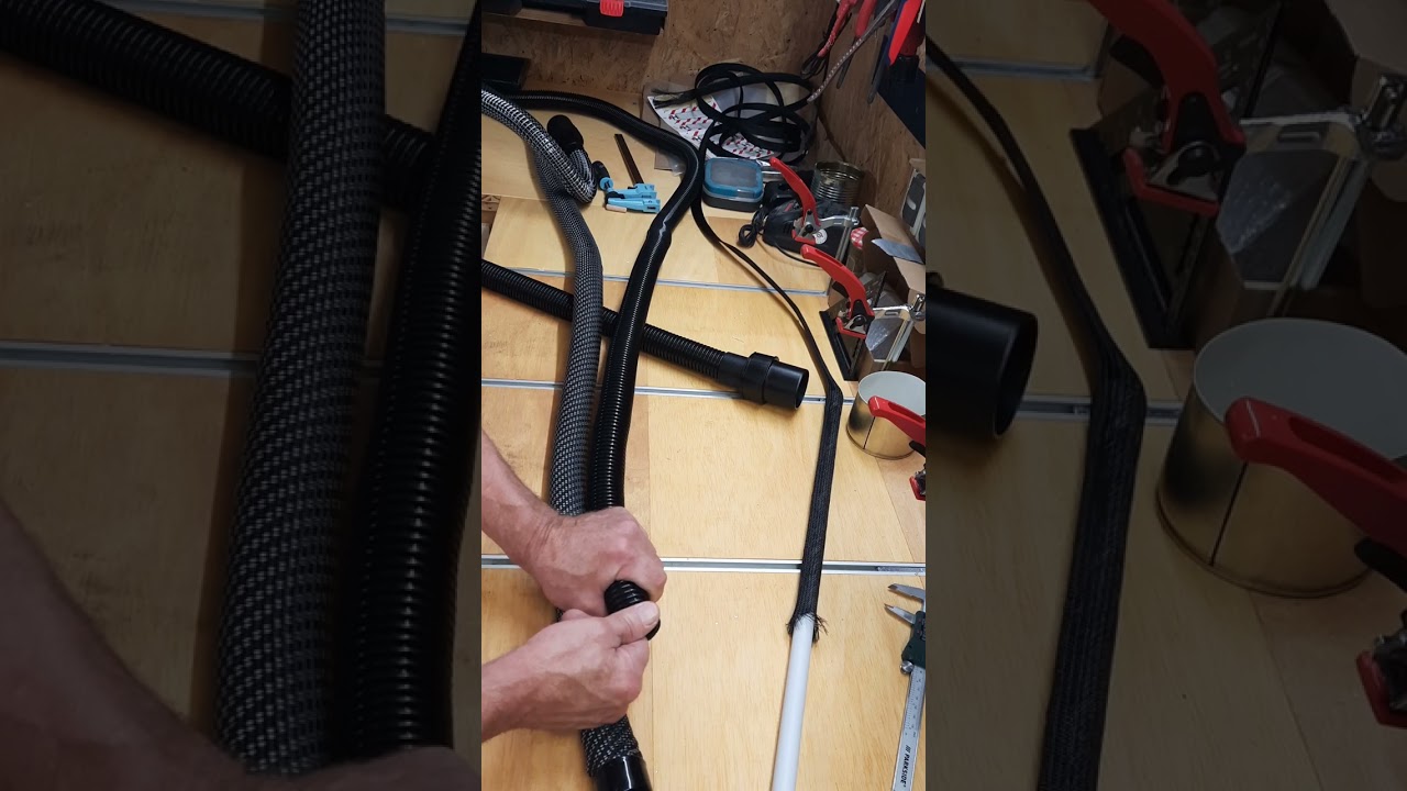 Parkside PPWD 30 A1 SAUGSCHLAUCH Umbau neuer schlauch