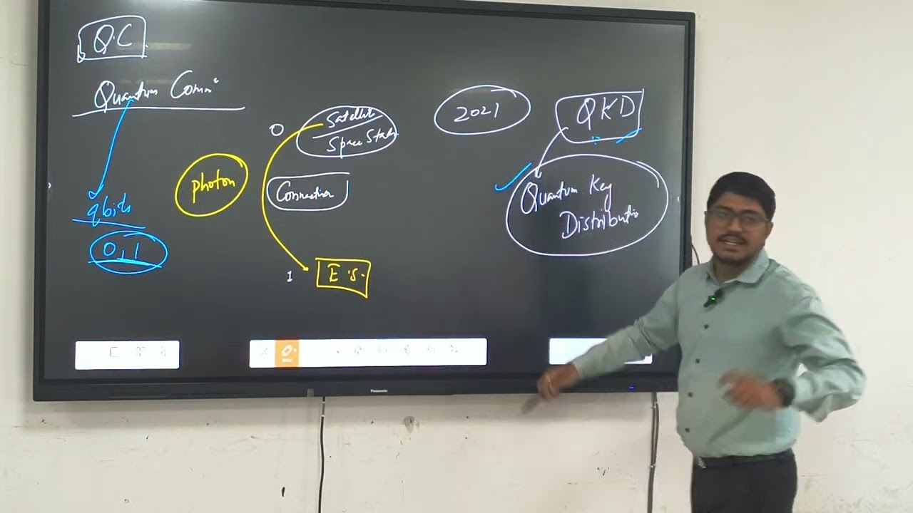ICT UPSC S & T Quantum Communication Classroom Recording 8 #upsc2026 #hcs2026 #upscmotvation #ias  