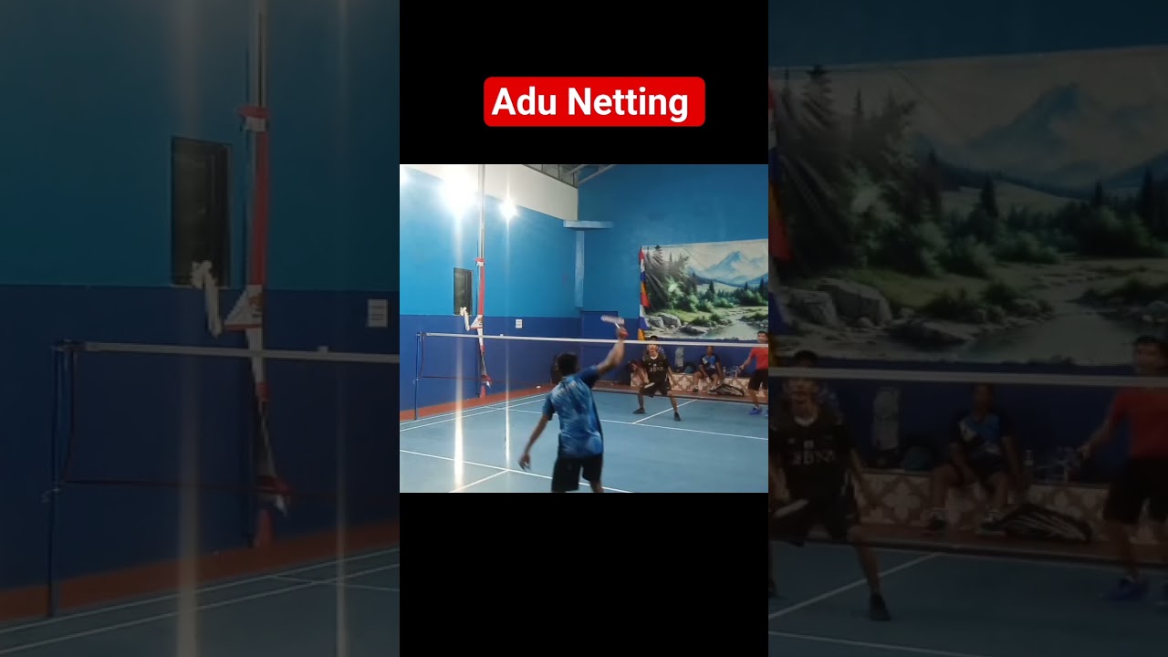 adu Netting badminton Tipis 