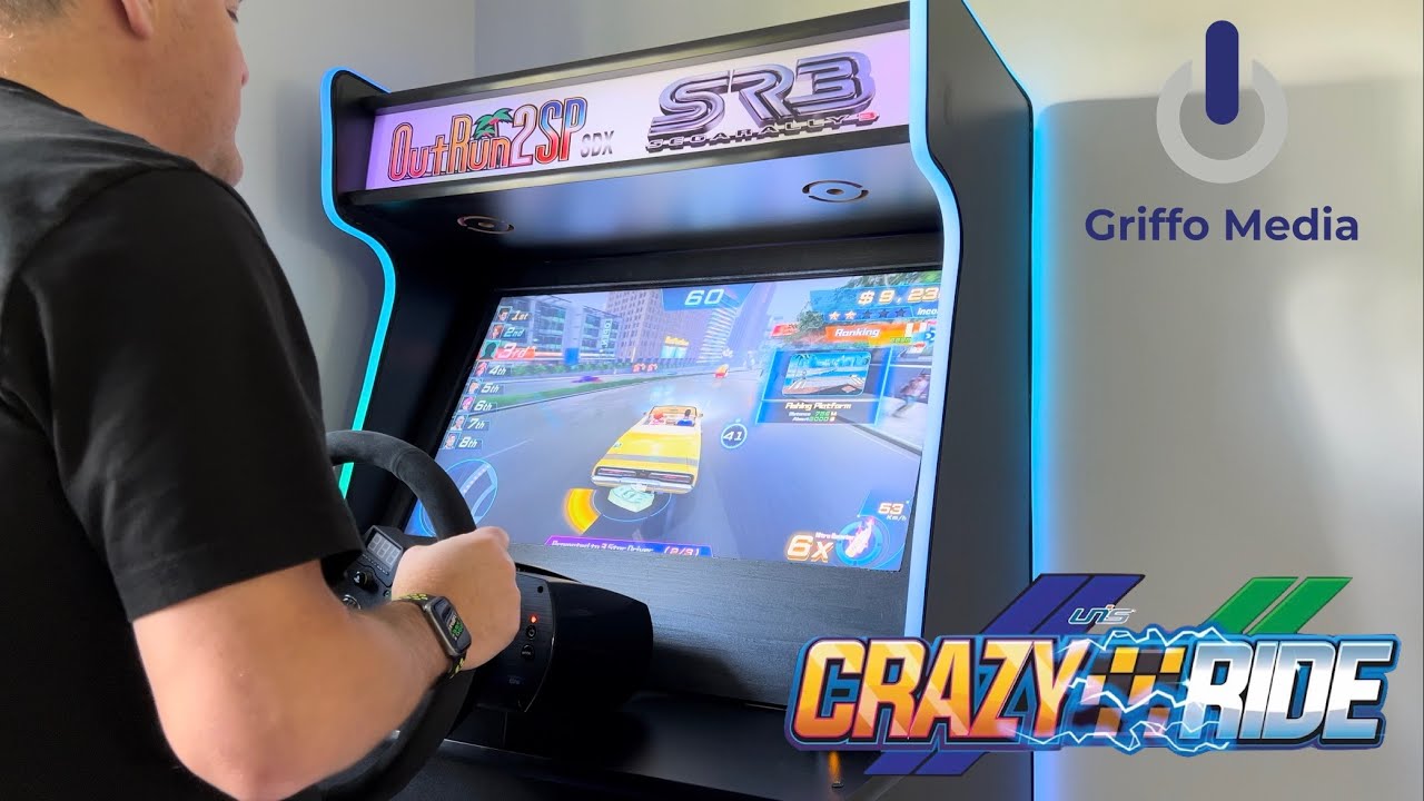 Crazy Ride - Upright Arcade Racing Machine - 4K - Crazy Taxi 4?!