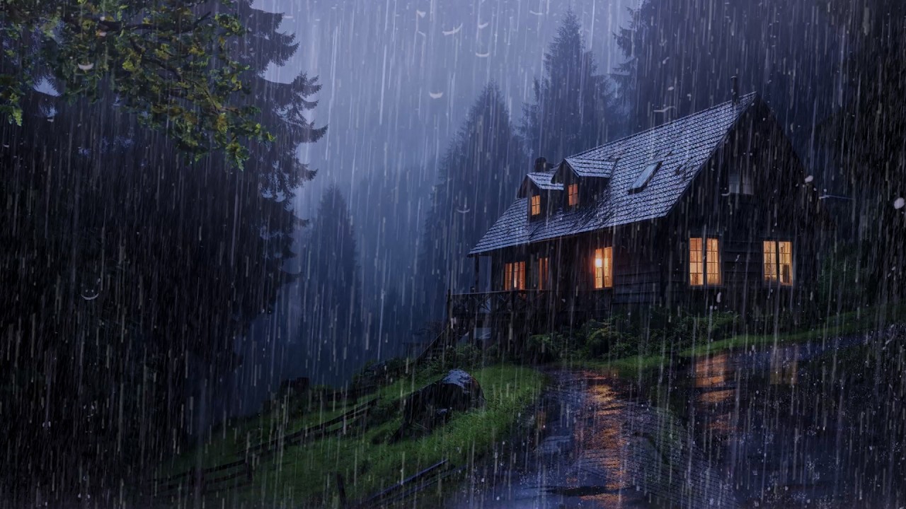 Perfect Rain Sounds For Sleeping - Intense Rainstorm for Deep Sleep & Relaxation, Relax , ASMR