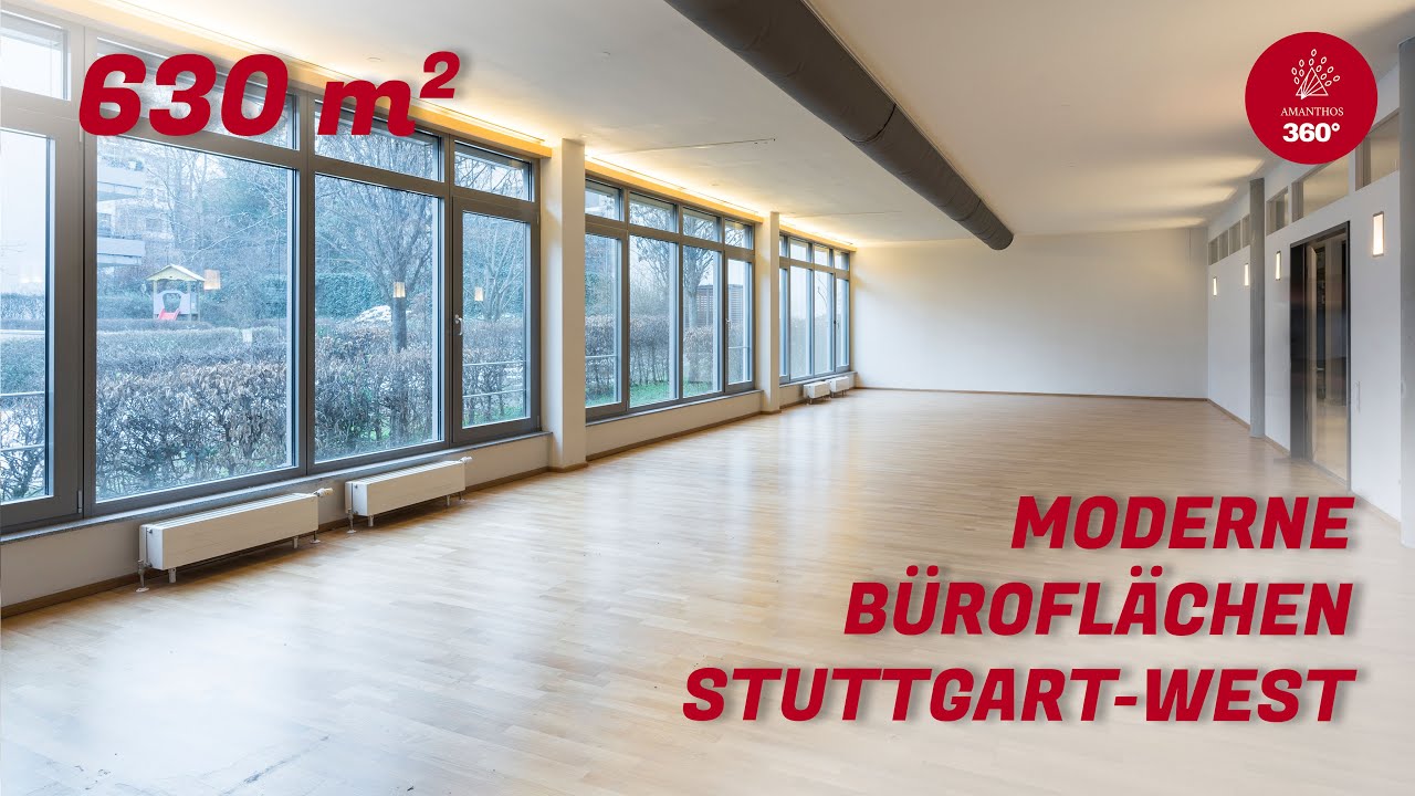 Amanthos 360° Moderne Büroflächen in Stuttgart-West
