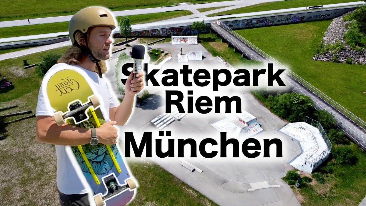 Skatepark Riem München: Gut für Skateboard Anfänger