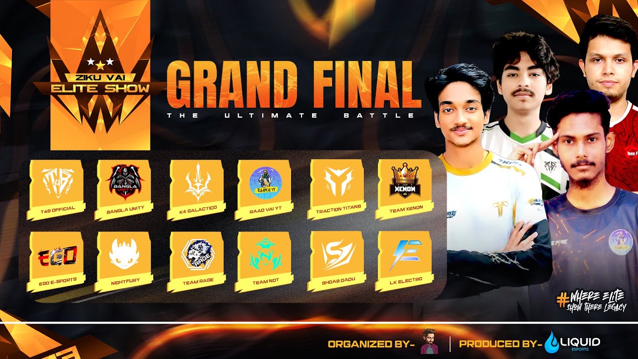[LIVE] GRAND FINAL - ZIKU VAI ELITE SHOW - GARENA FREE FIRE ft. @raadvaiyt829