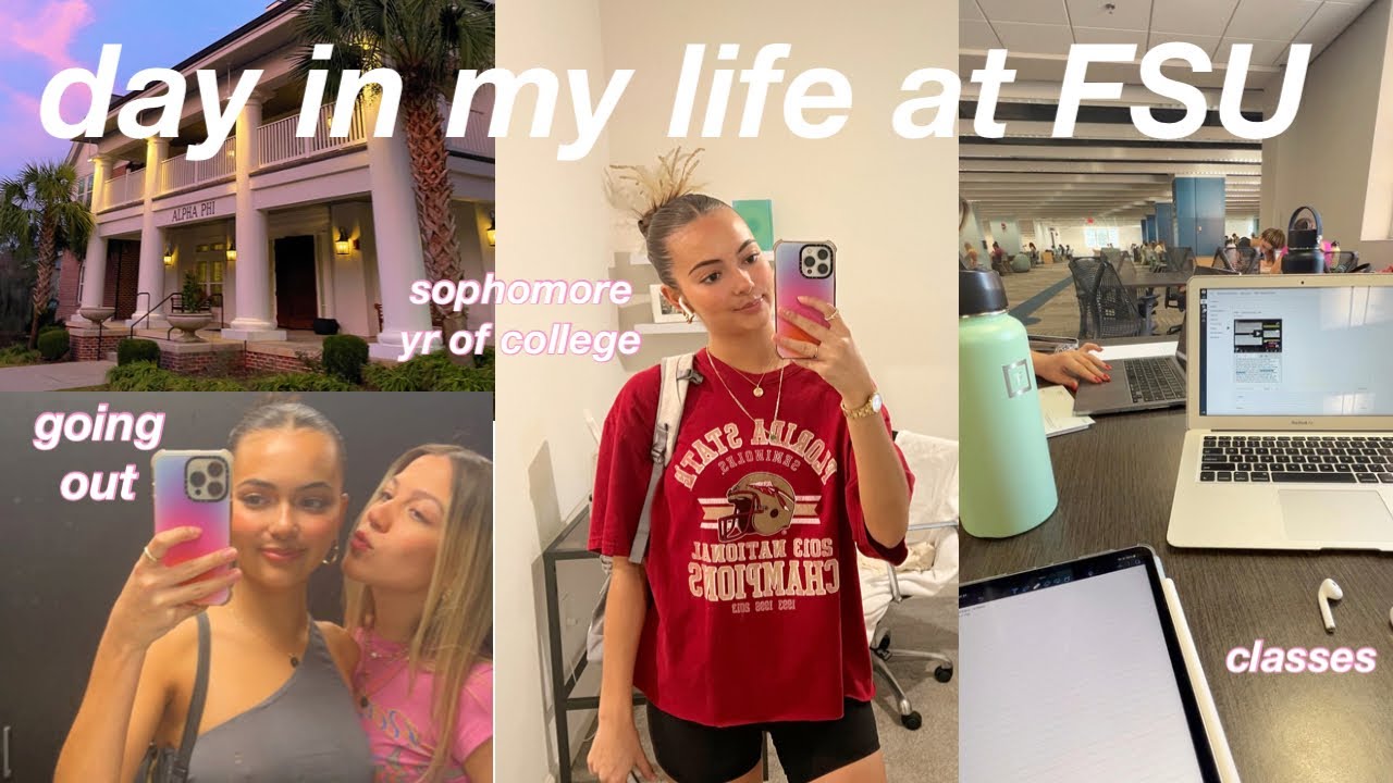 day in my life as a college student at FSU!