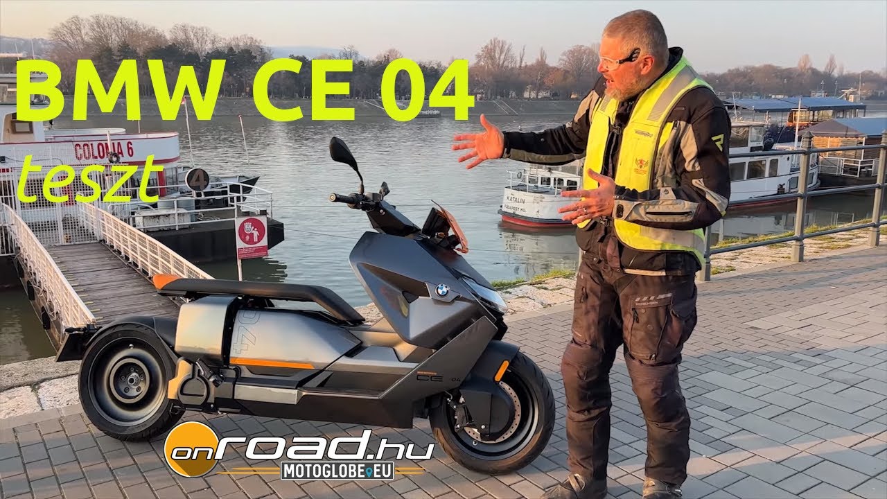 BMW CE 04 teszt: A városi közlekedés új korszaka - Onroad.hu
