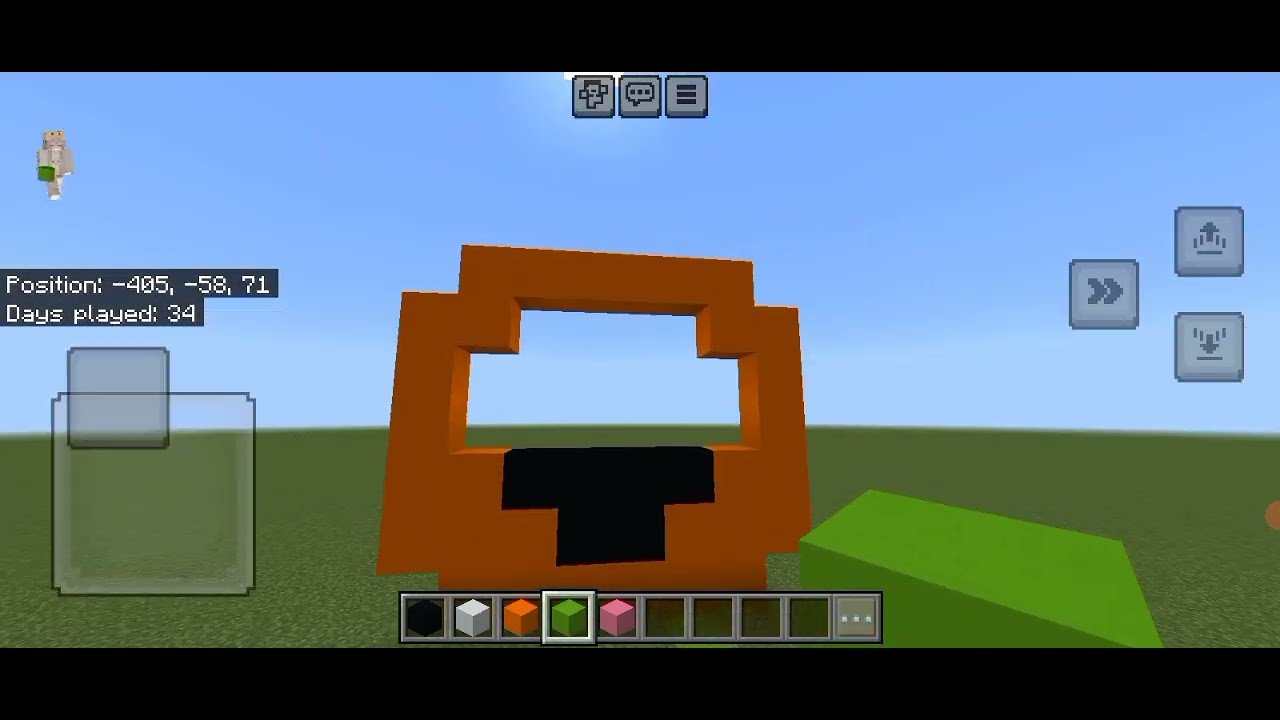 Halloween minecraft build