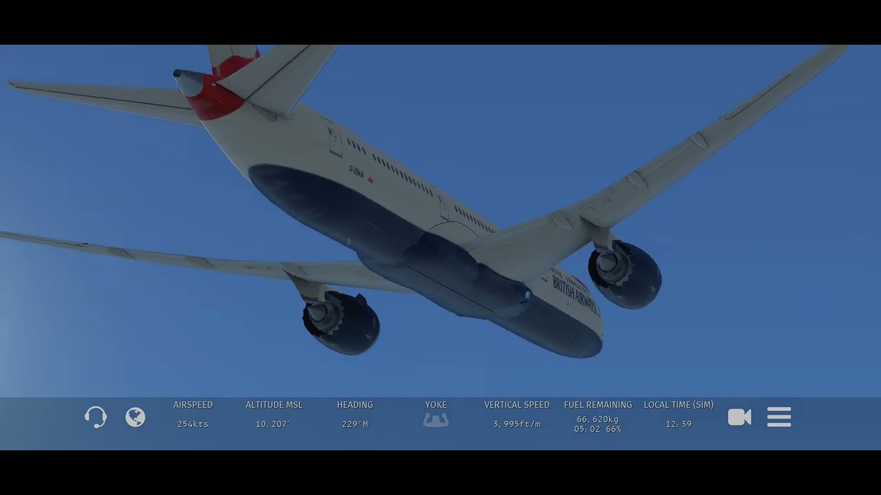 Infinite Flight Boeing 787-9 British Airways Heathrow Intl to Mexico City Full Takeof#infiniteflight