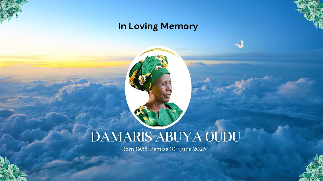 IN LOVING MEMORY OF DAMARIS ABUYA OUDU 1955 - 10TH JUNE 2025