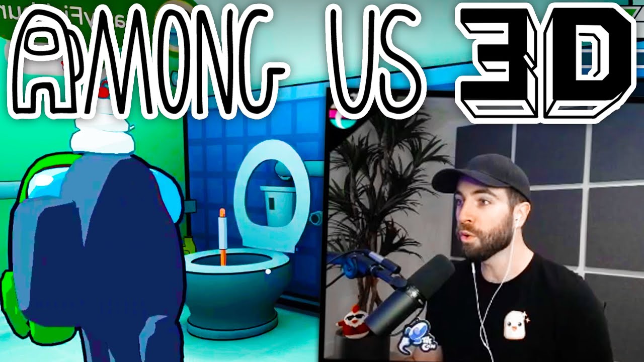 Bathroom Madness! - Among Us 3D