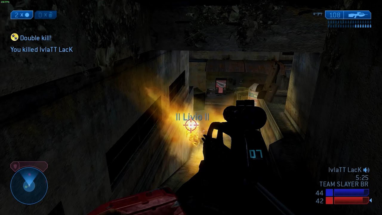 Intense Halo 2 Team Slayer BR Turf Match with l 481 l vs Team of 3 in Matchmaking!