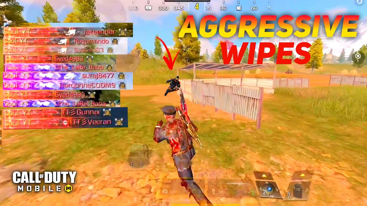 AGGRESSIVE WIPES IN IRANI LOBBY ☠️ | CALL OF DUTY MOBILE GAMEPLAY