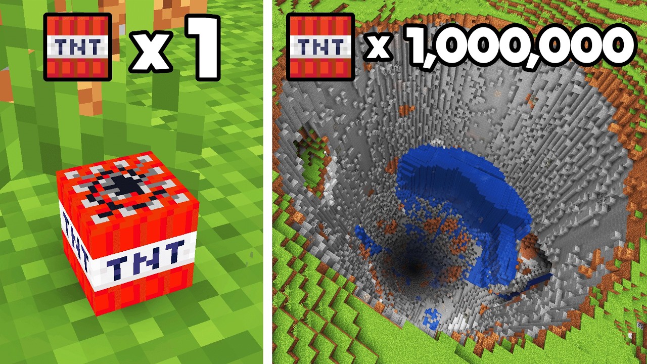 $1 vs $1,000,000 TNT