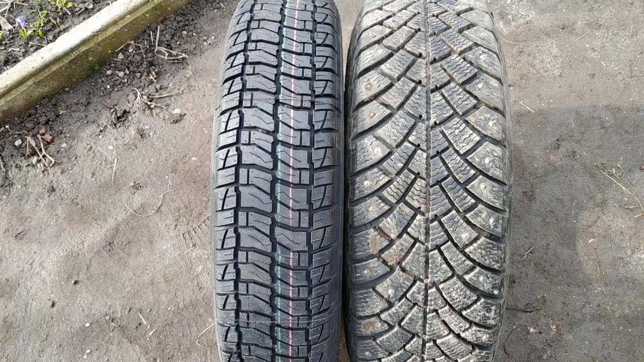 Rosava TRL-502 (155/80 r13) vs BFGoodrich g-Force Stud (175/70R13)
