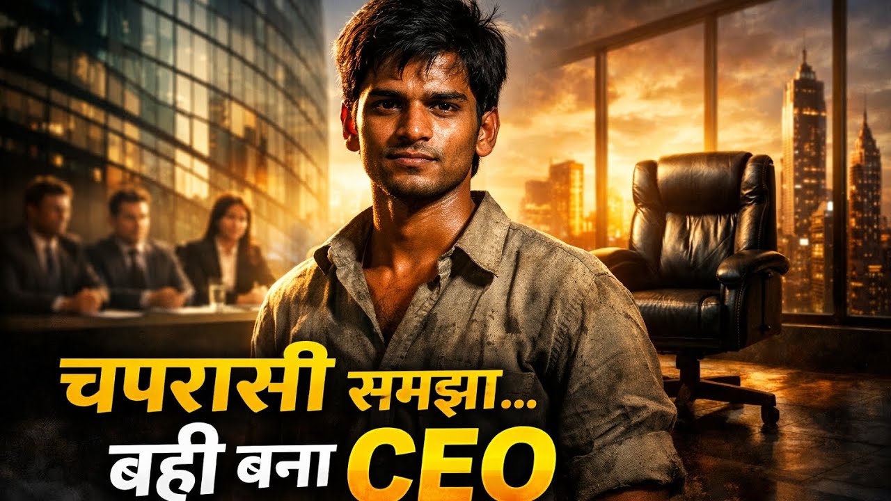 चपरासी समझकर निकाला गया लड़का .. वही बना उसी कंपनी का CEO 😱 Emotional Motivational Story 