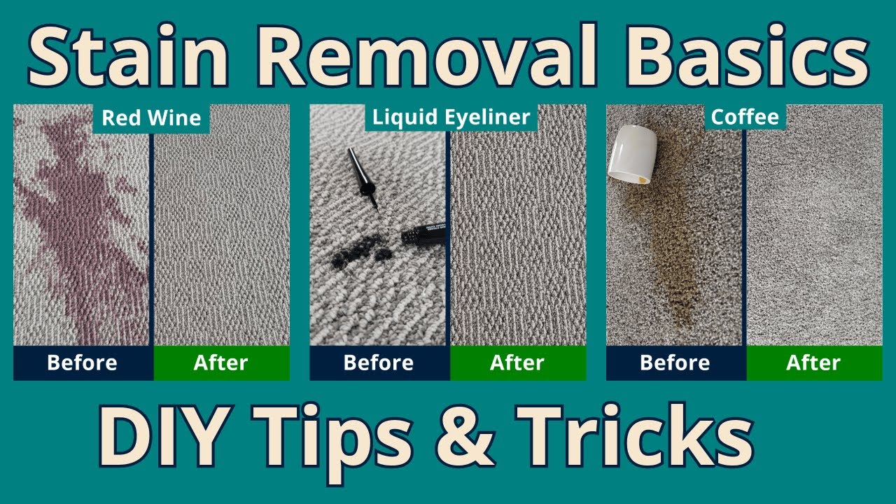 The Basics Of Stain Removal