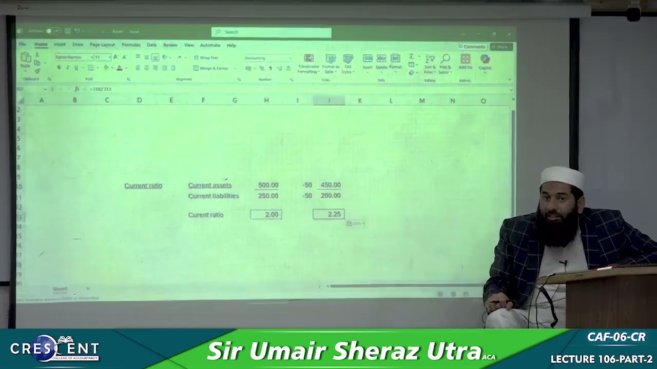 CAF 6 Sir Umair Sheraz Lecture 106 PART 2