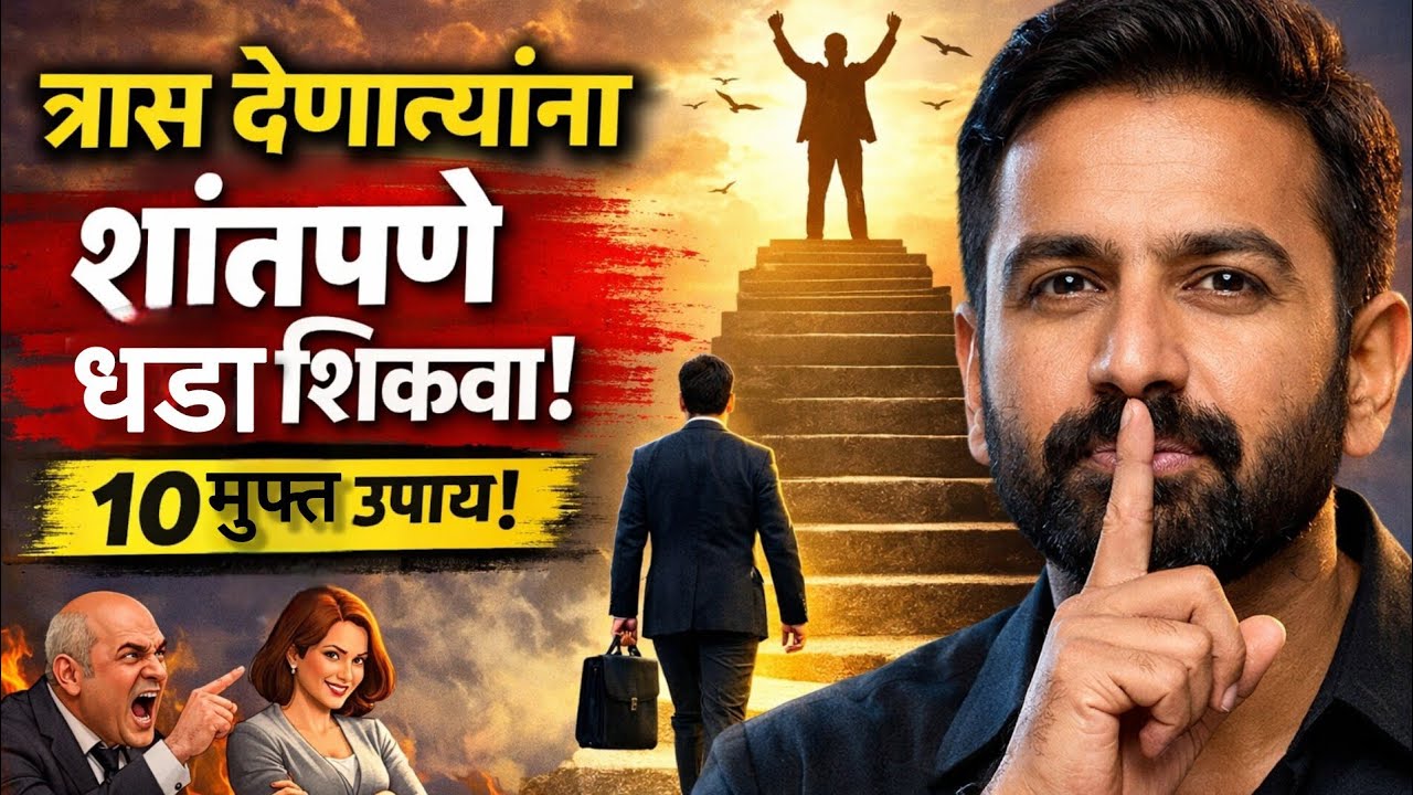 त्रास देणाऱ्यांना शांतपणे उत्तर कसं द्यायचं? | १० प्रभावी उपाय