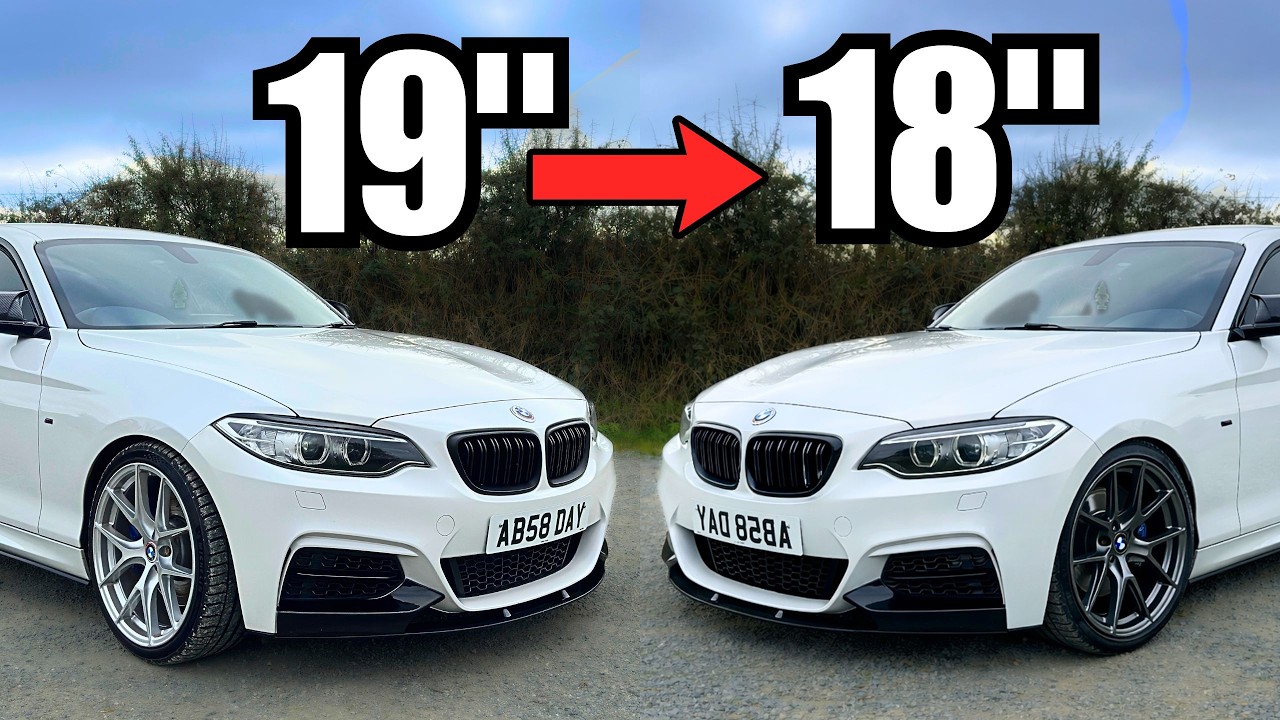 I Put Smaller Wheels on My M240i… and It Got Faster