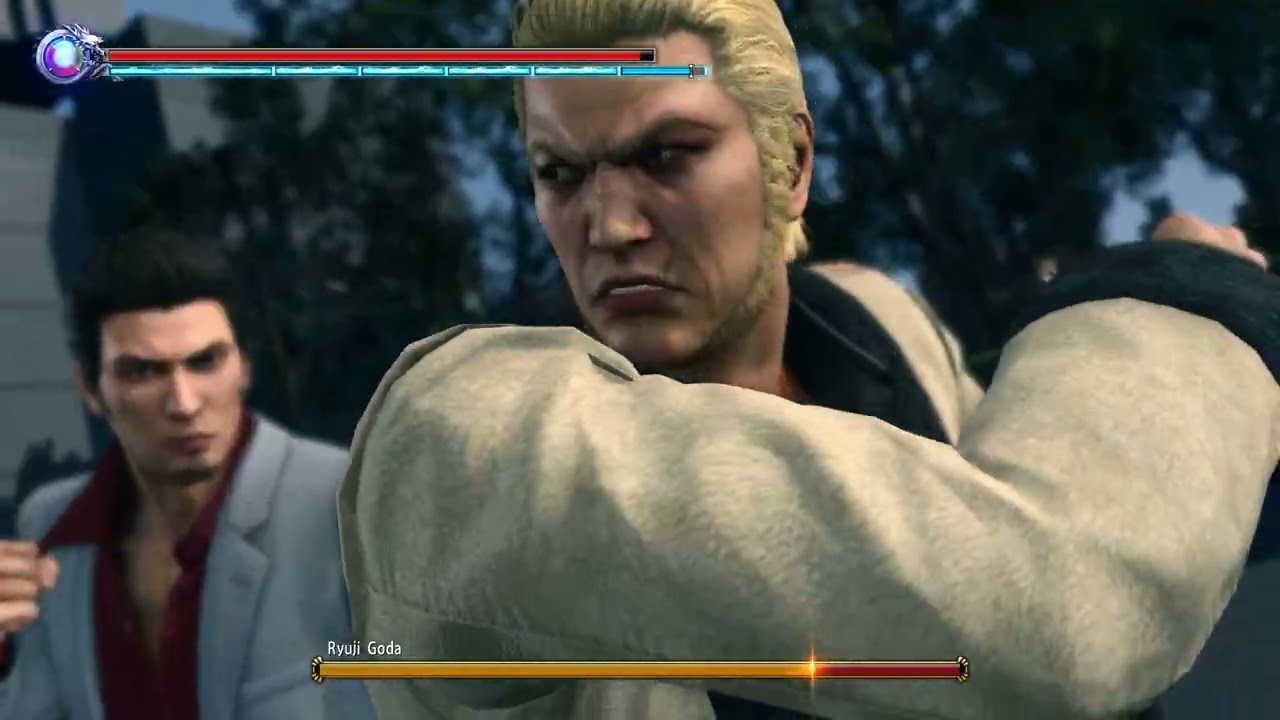 Ryuji Goda Bossfight (Dragon-Reborn) Only (Hard difficulty)