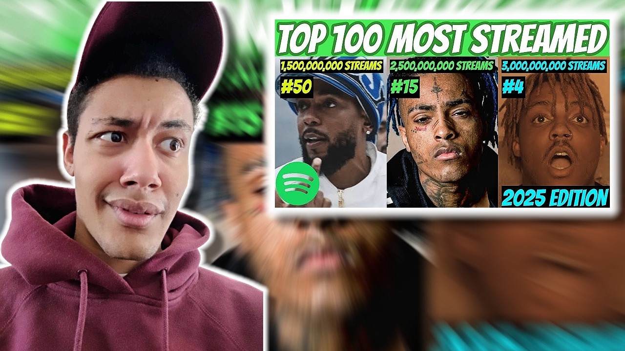 Top 100 Most Streamed Rap Songs!
