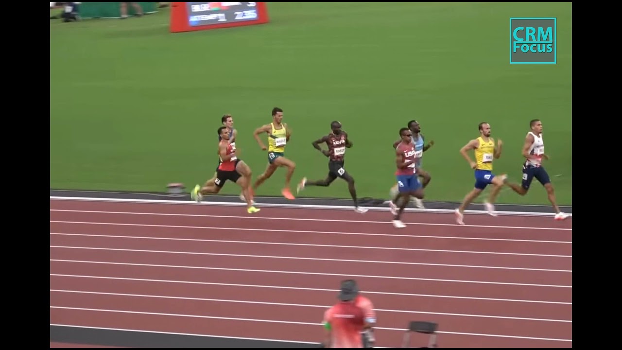 800m men semifinals heat 3, Tokyo Olympics 2020