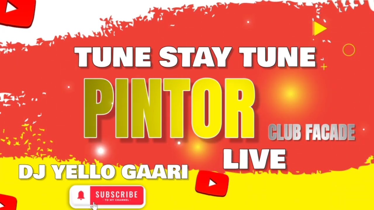 TUNE STAY TUNE🔥TICO🎤🔥(PINTOR)LIVE💣🔥CLUB FACADE💃🍾 2K25🎉🔥DJ YELLO GAARI🎚️🎧🔥