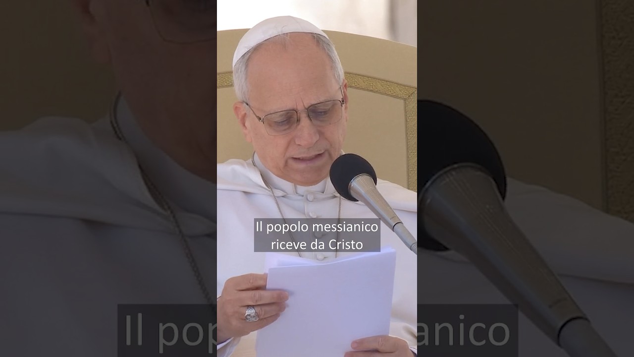 #papaleonexiv Laici e sacerdoti uniti per essere veri testimoni di Cristo #shorts