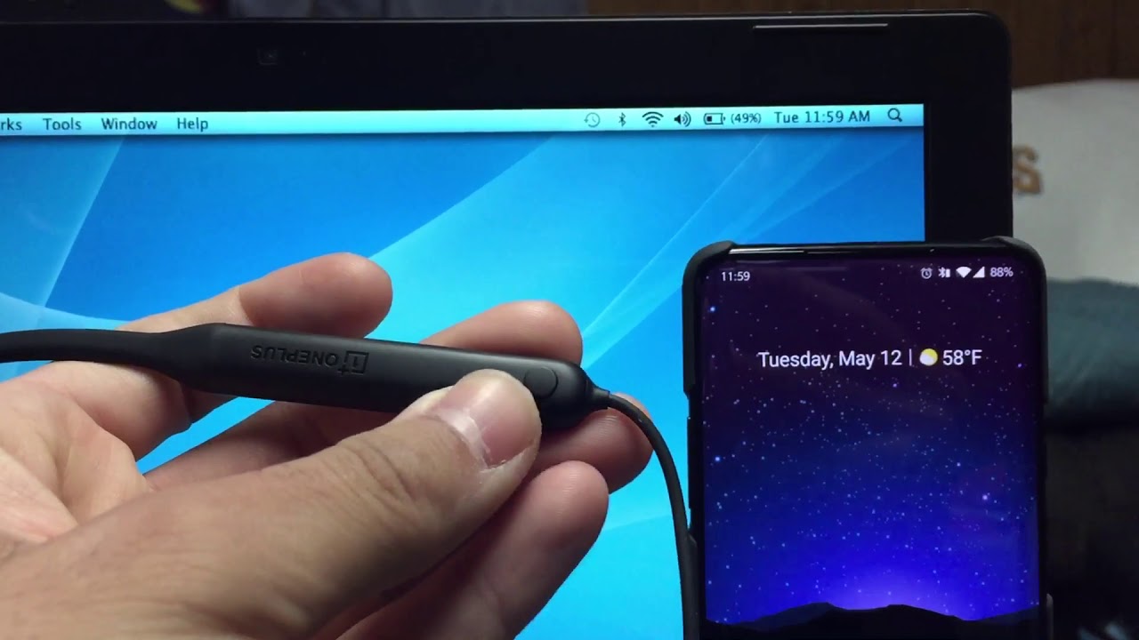 OnePlus Bullet Wireless Zs quick switch demo