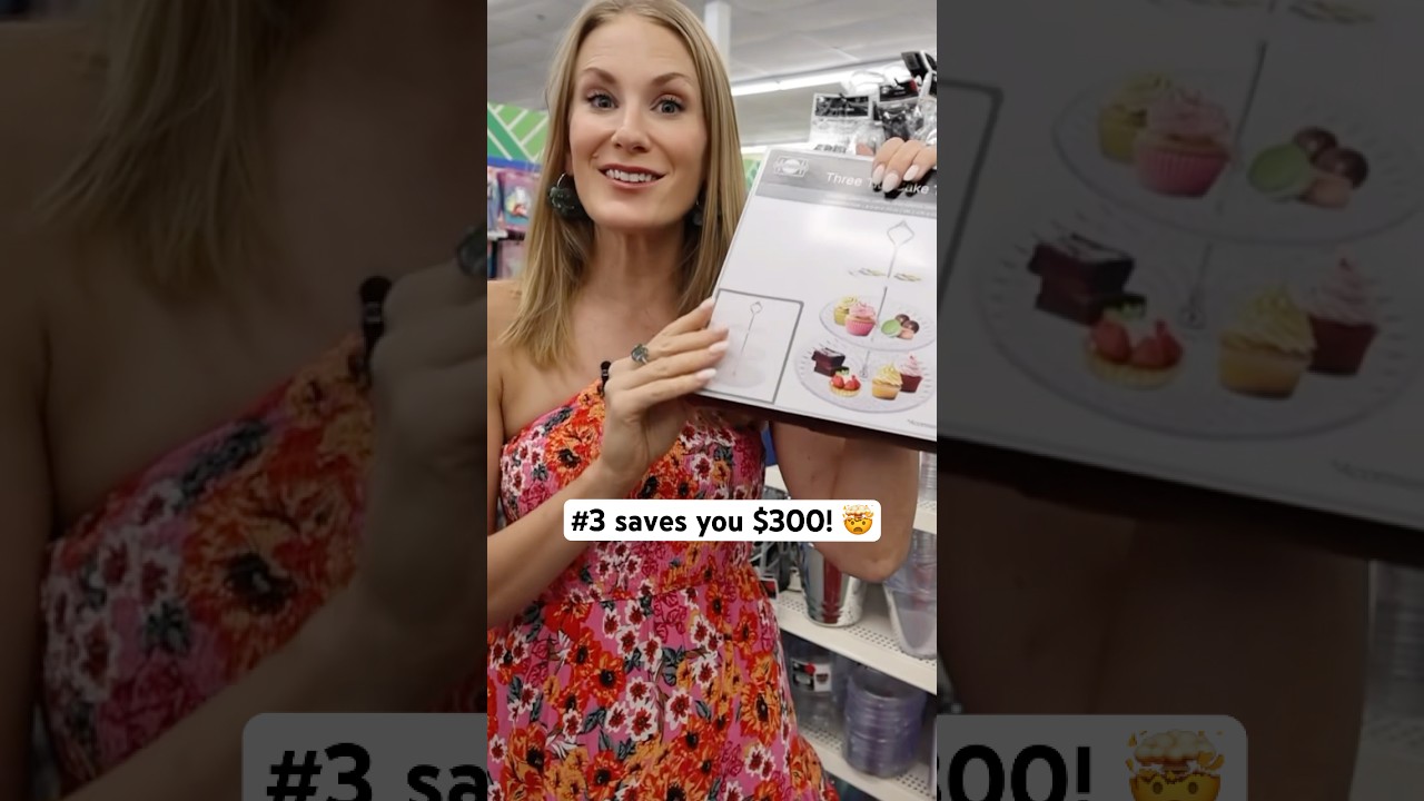 Dollar Tree sells THAT?! 😍 Truly High End Party Ideas!