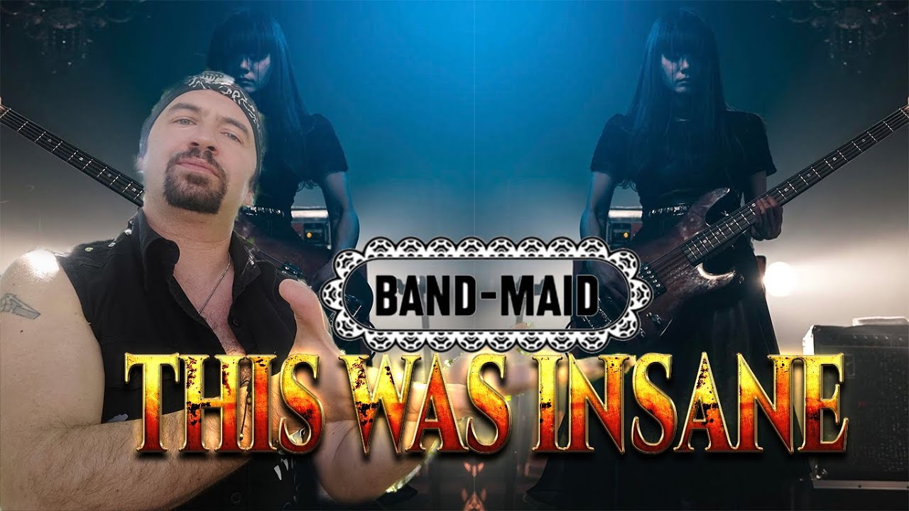 BAND-MAID / The non-fiction days  (REACTION )  THAT WAS INSANE