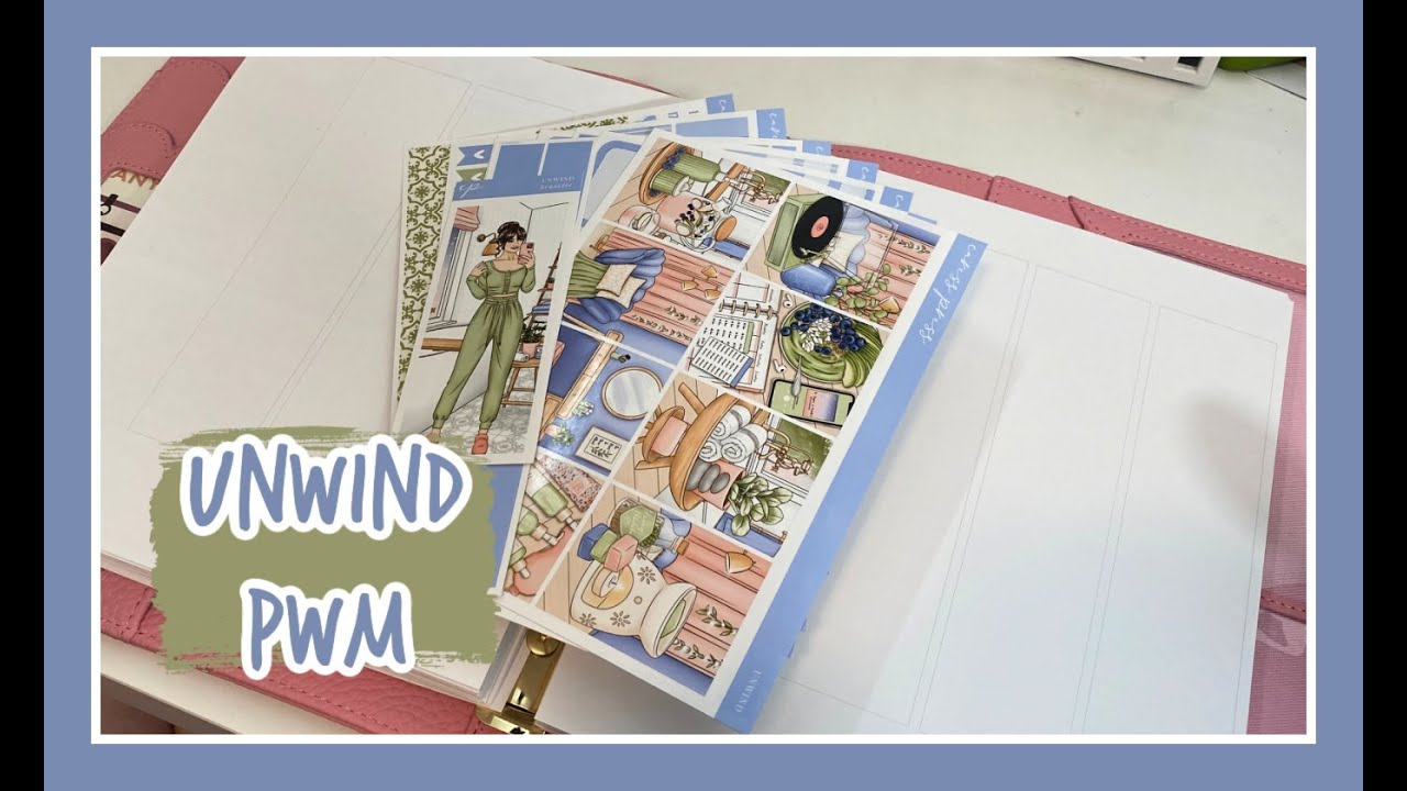 Plan With Me | Unwind (CaressPress)