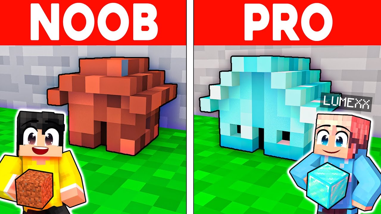 Minecraft NOOB vs PRO: Sicherstes KLEINSTES HAUS (Bau Battle Challenge)