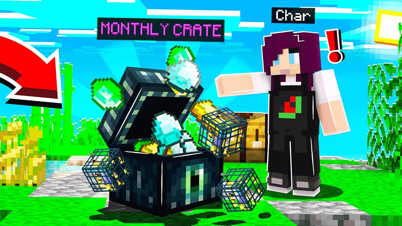 *NEW* MAY MONTHLY CRATE OPENING! | Minecraft SKYBLOCK #9 (Hellbounds)
