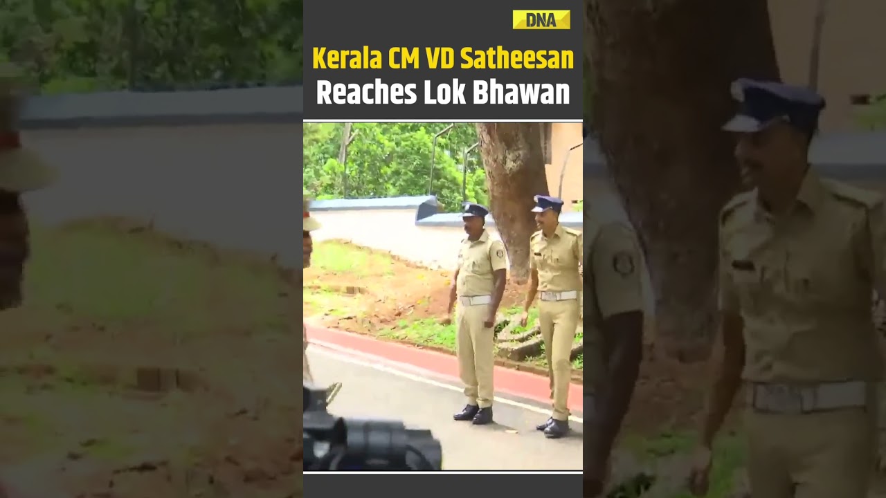 Kerala News: New Kerala CM VD Satheesan Arrives At Lok Bhawan After Swearing-In Ceremony