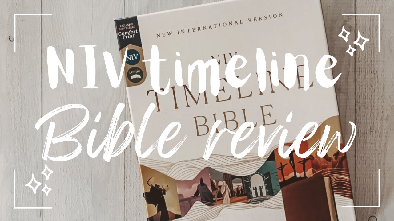 niv timeline bible first impressions + review