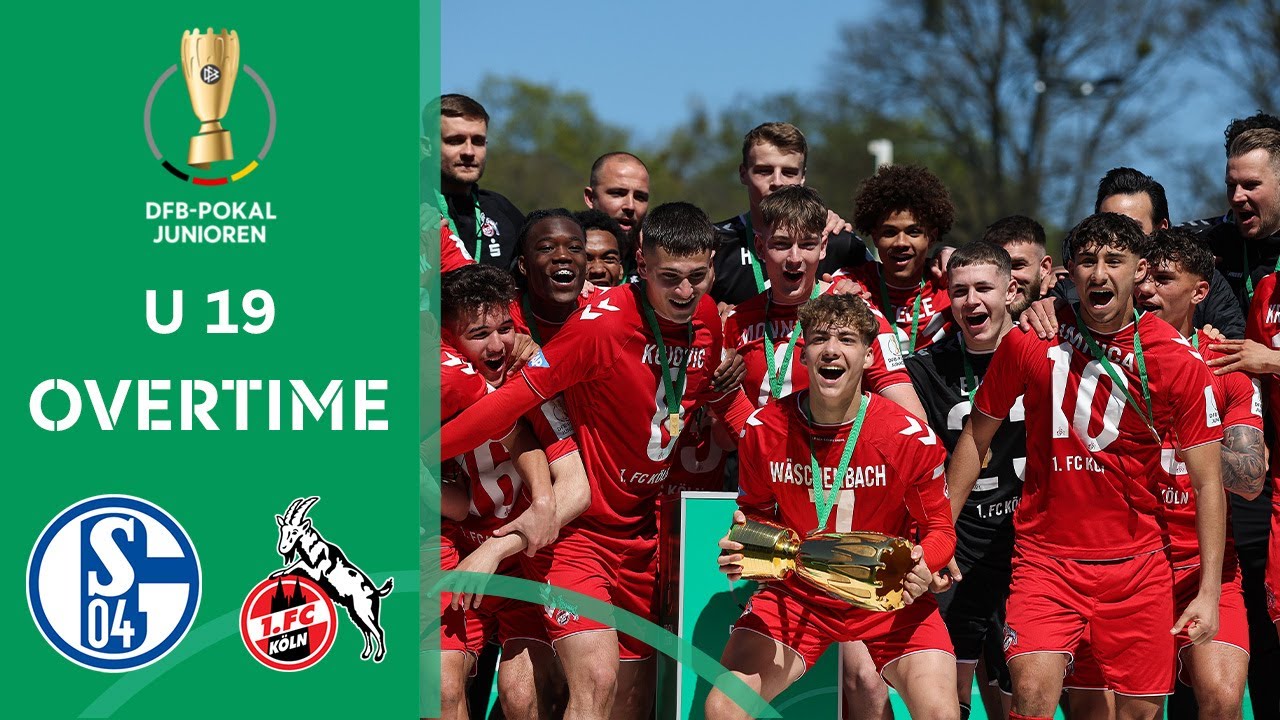 FC Schalke 04 U19 vs. 1. FC Köln U19 | FINAL | DFB Juniors Cup (Overtime)