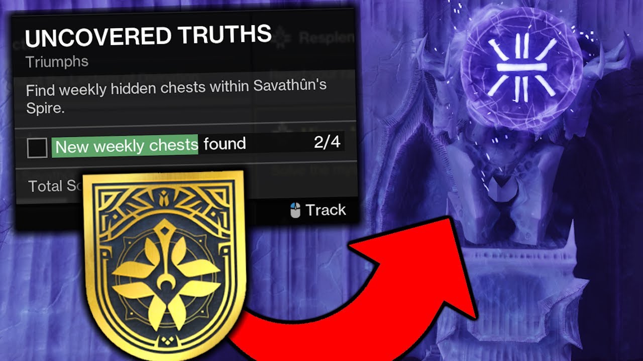 BOTH SECRET CHESTS IN SAVATHUN'S SPIRE GUIDE!!!