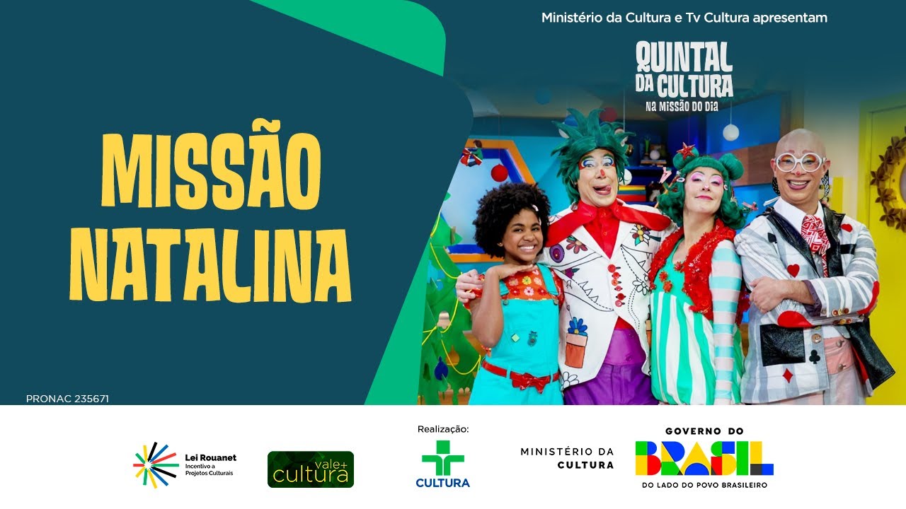 MISSÃO NATALINA | QUINTAL DA CULTURA