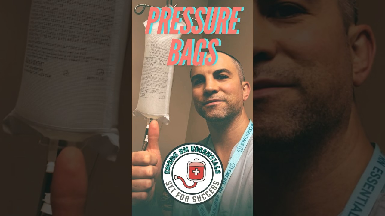 Prime a Pressure Bag! #emergrnessentials #emergency #emergencymedicine #ivtubing #nursingstudent