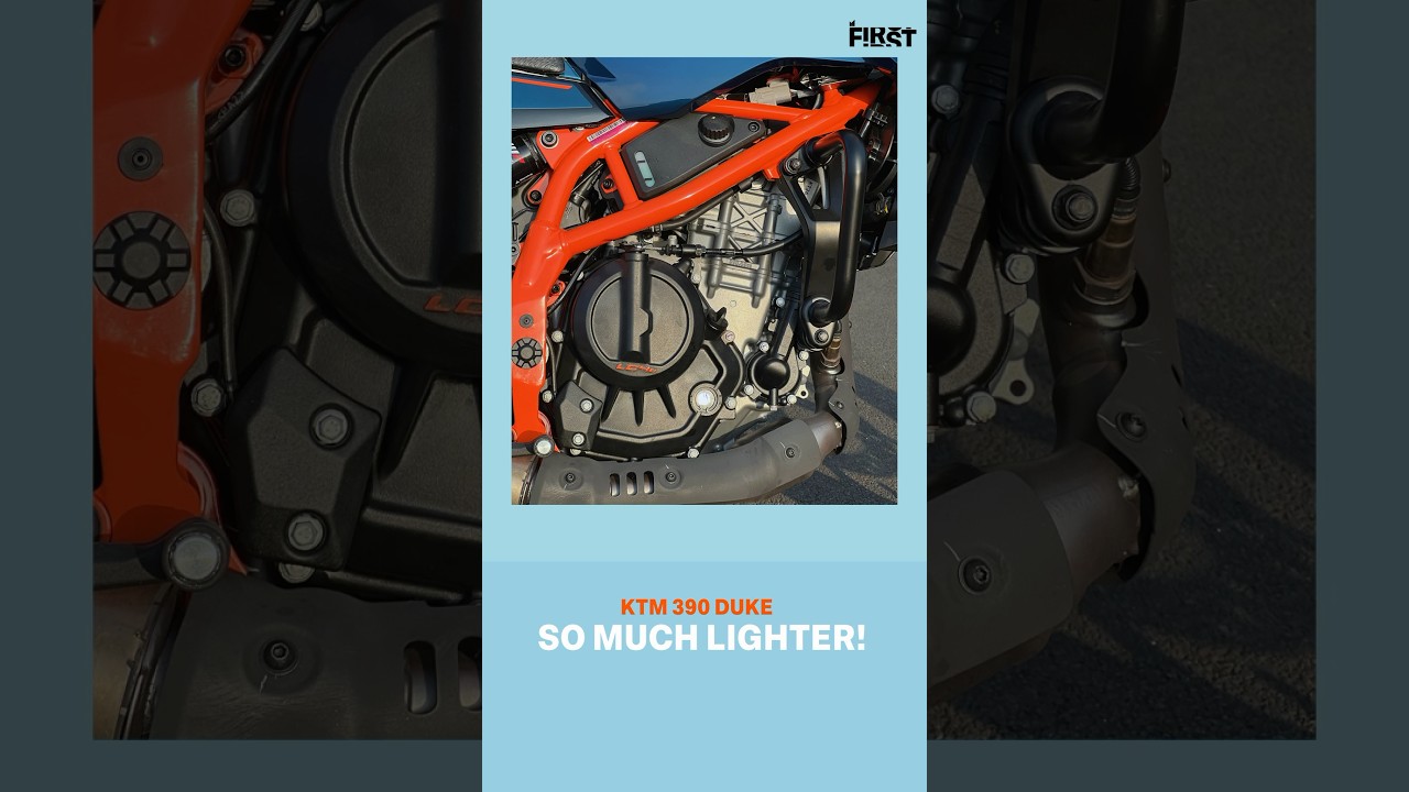 How Did They Make the KTM 390 Duke 2024 Lighter?