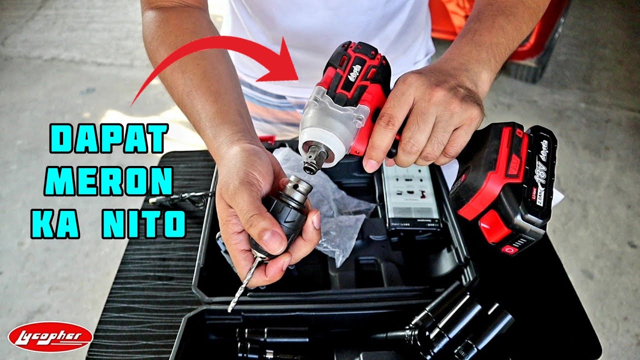 Tools Na Nag-iiba ng Anyo! Pwedeng Impact Wrench, Cordless Drill, Impact Screw Driver