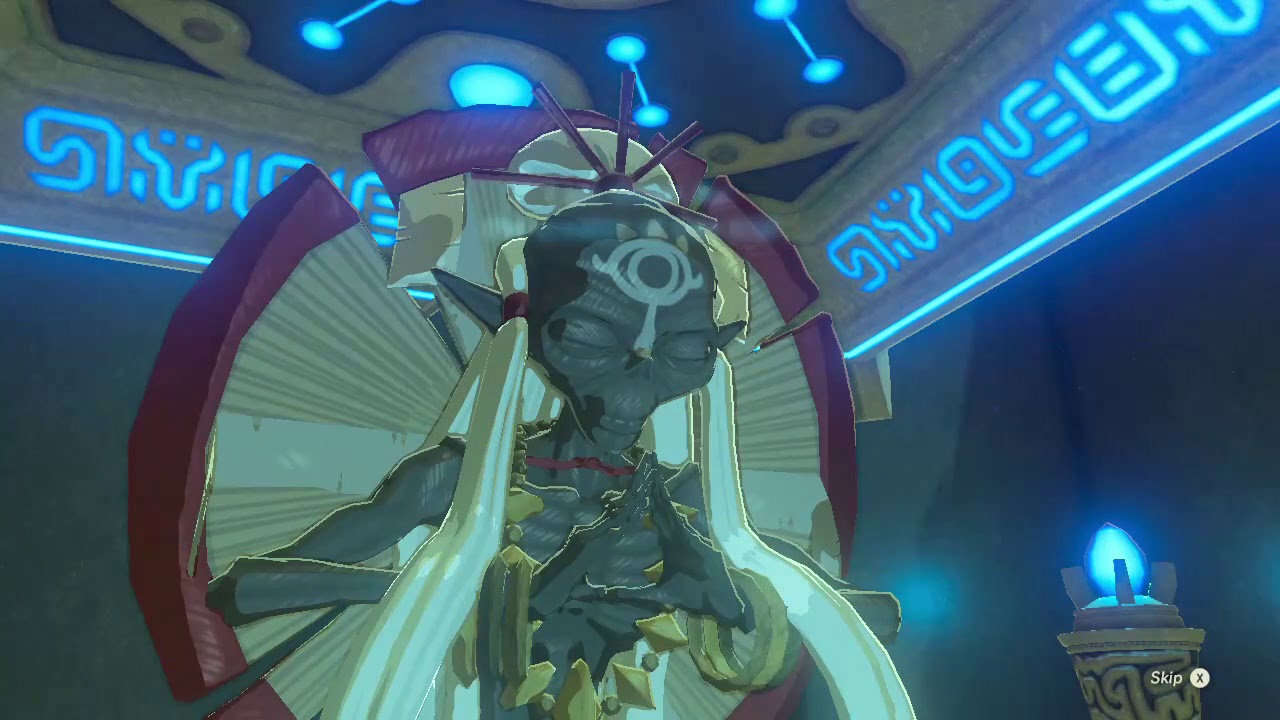 Zelda Breath of the Wild -- Getting my First Spirit Orb