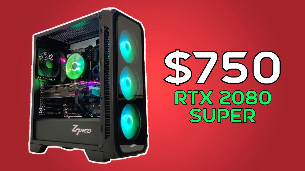 FAST $750USD Gaming PC Build Guide - RTX 2080 Super & Ryzen 5 5500 (w/ Benchmarks)