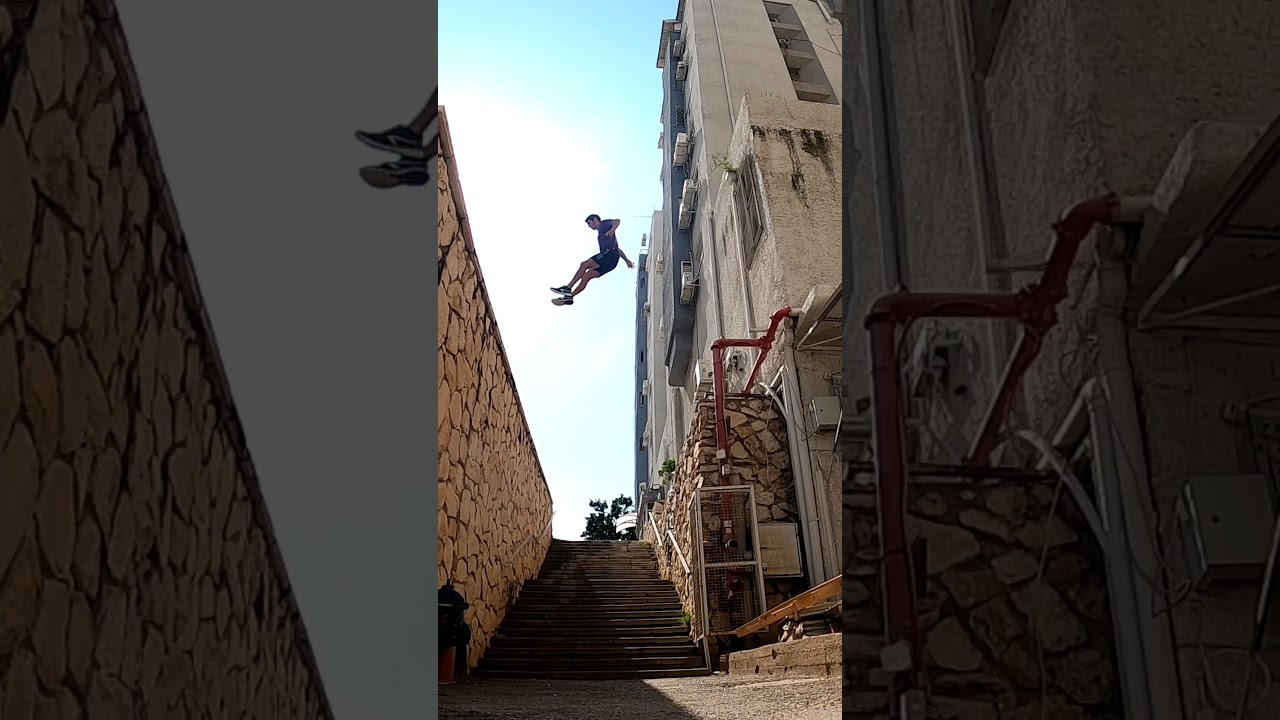 Jumping is life🤩😍                               #parkour #life #jump #gap
