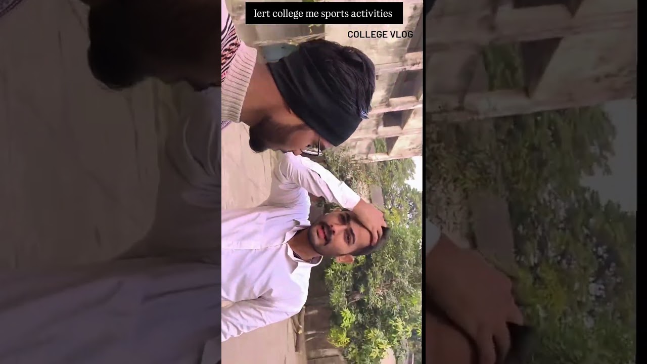 iert collage me sports mini blog masti 