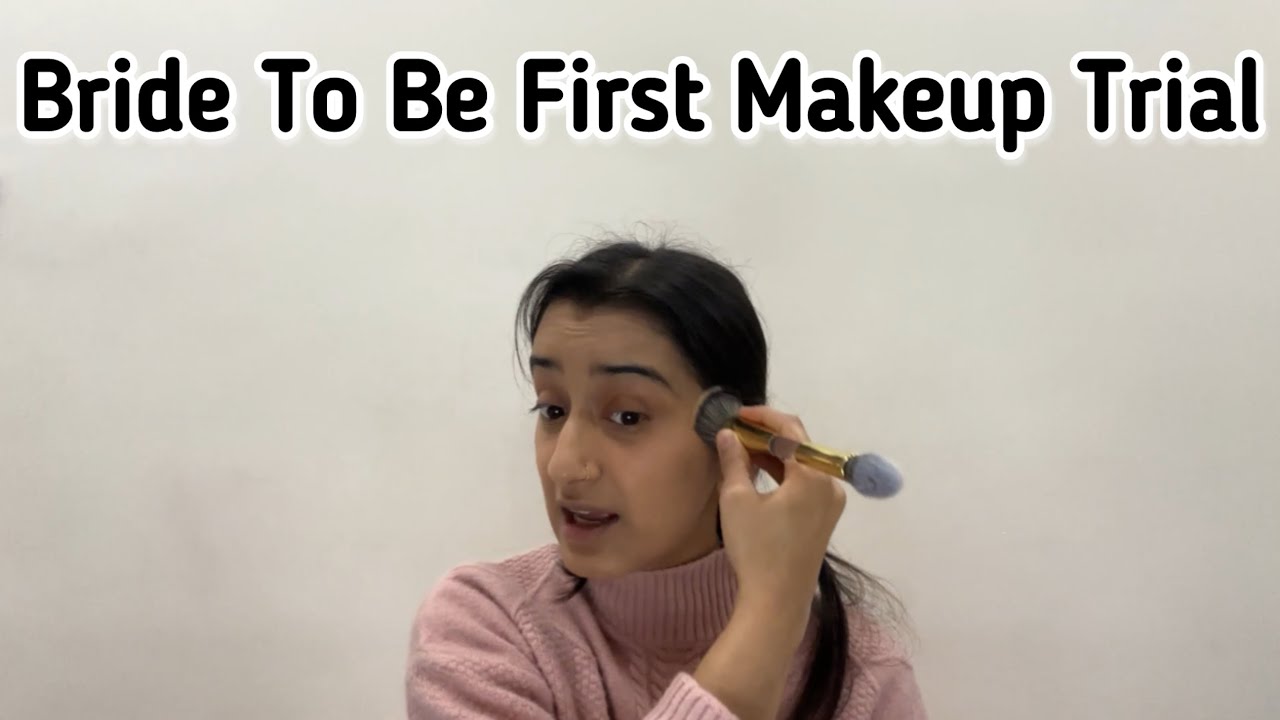 Will this Be My Bridal Look?😳| Bride to be First Makeup Trial 👰🏼‍♀️ | Rashmi Joshi 