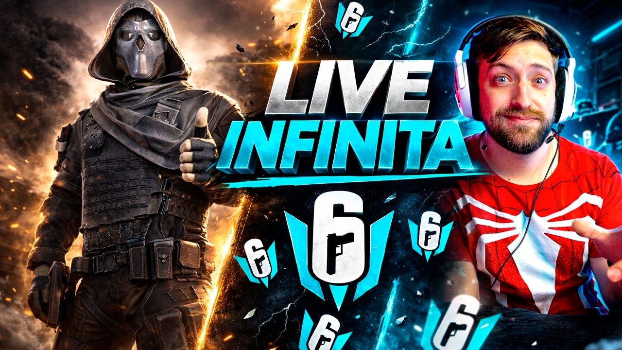 🔴 AO VIVO! PIXATHON! LIVE INFINTA de RAINBOW SIX MOBILE RUMO ao MESTRE! 24H DE LIVE?